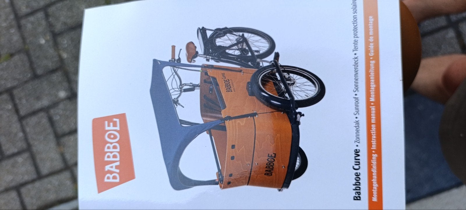 bakfiets babboe, Autres marques, Comme neuf, Enlèvement, 2 enfants
