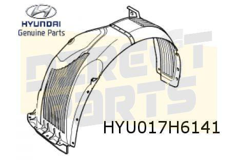 Hyundai i20 (1/15-11/20) wielkuip Links Origineel! 86811C800, Neuf, -, -, Garde-boue