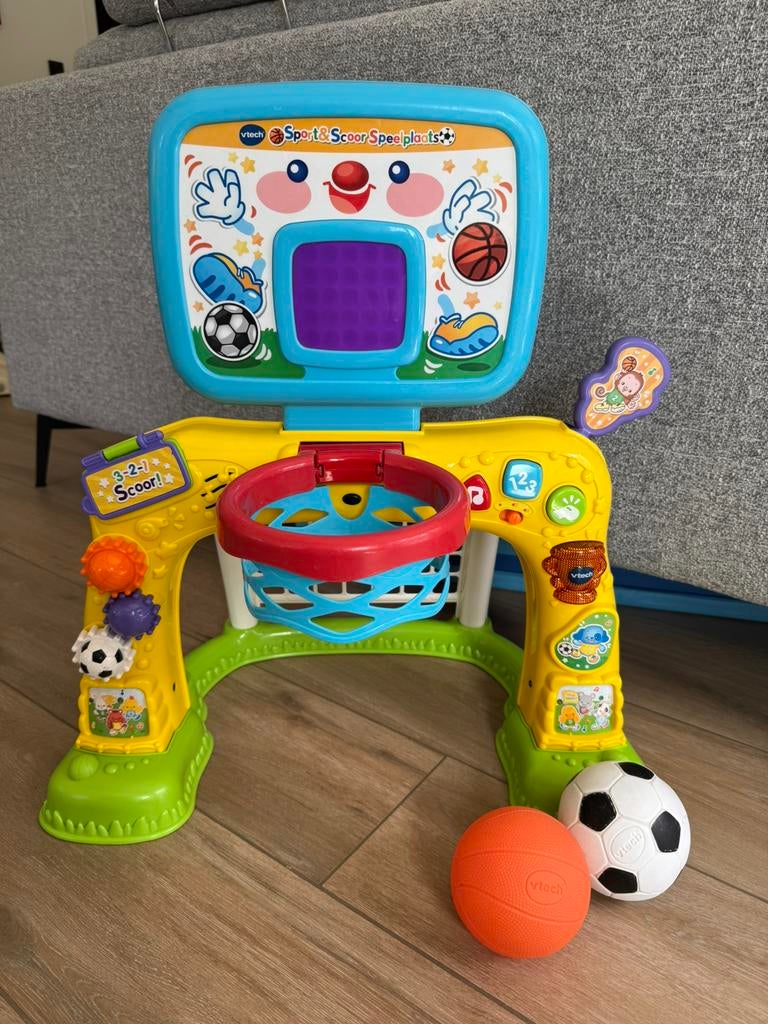 Vtech basketbal / voetbal, Enfants & Bébés, Jouets | Vtech, Comme neuf, Enlèvement