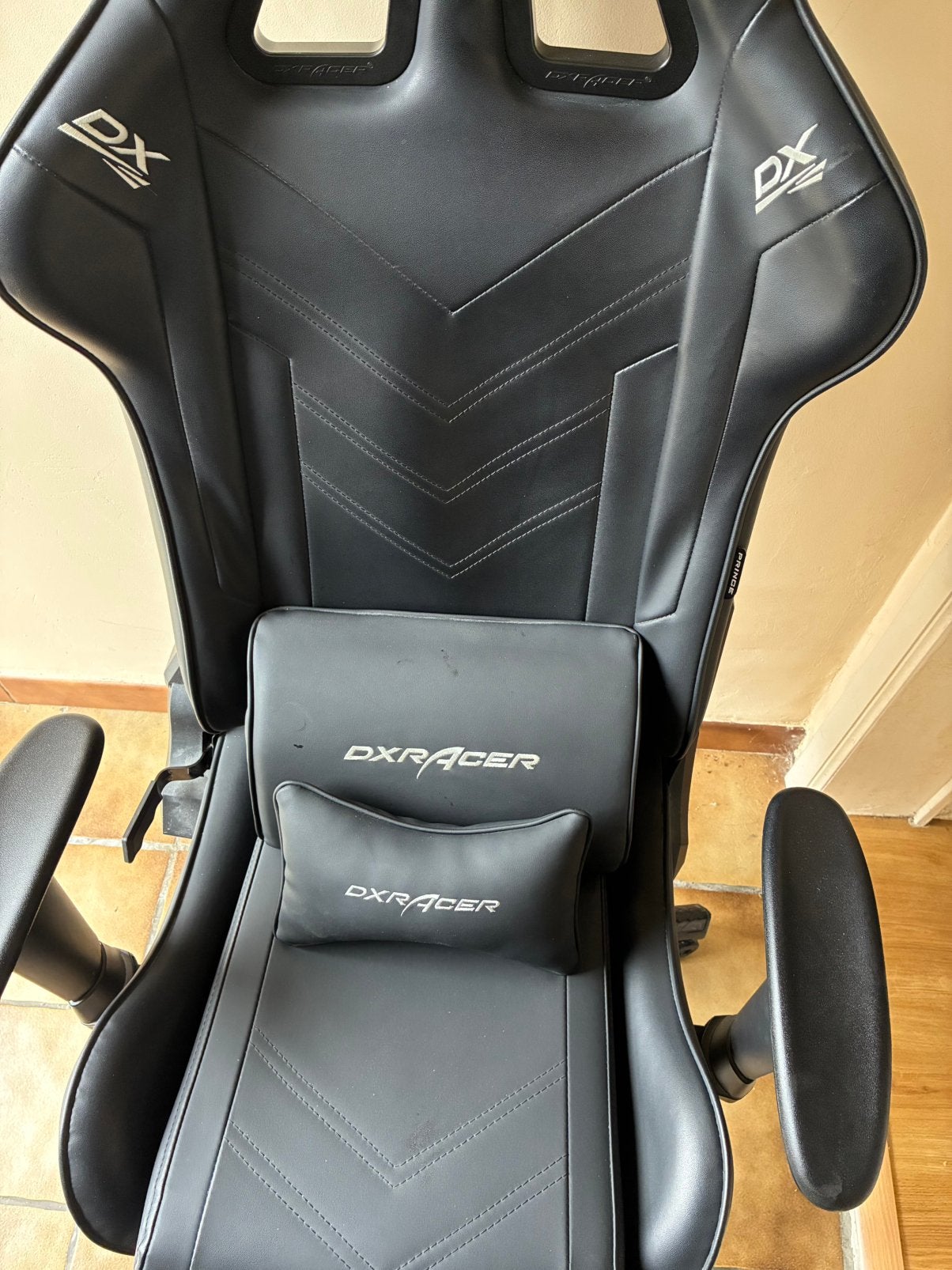 Gamestoel - Dx Racer Prince, Maison & Meubles, Chaises de bureau, Comme neuf, Chaise de bureau de gaming, Enlèvement, Chaise de bureau
