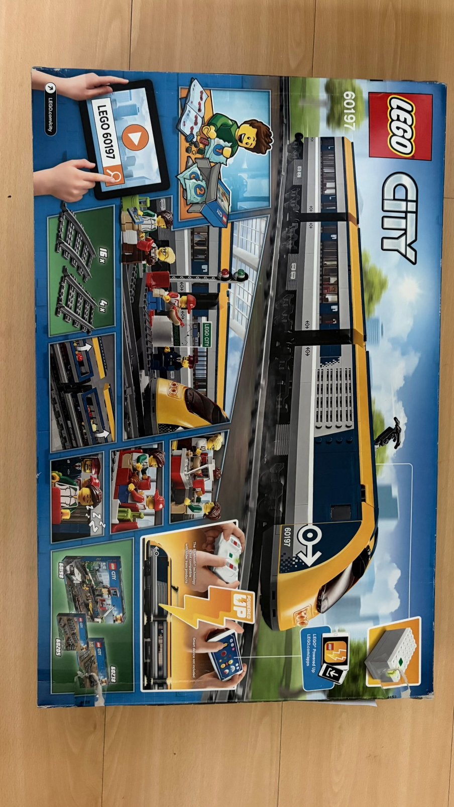 Lego 60197 trein, Ophalen, Gebruikt, Lego, Inclusief instructies