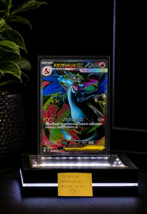 Mega Charizard X ex (m2 094) JPN, Ophalen of Verzenden, Nieuw, Losse kaart, Foil