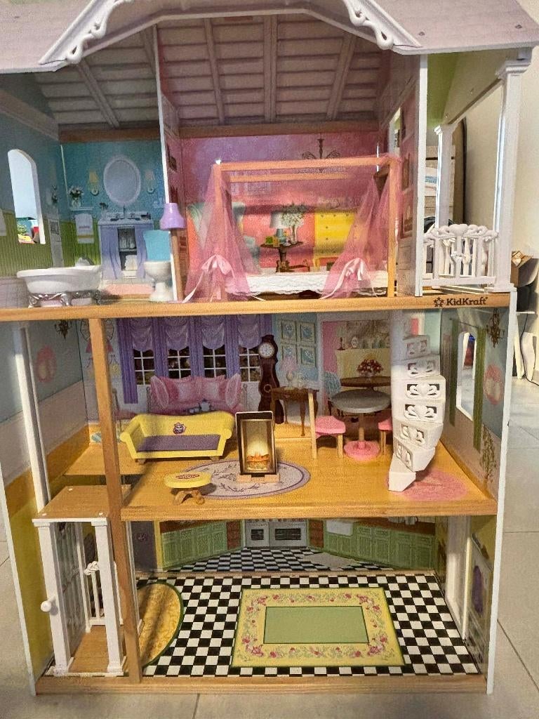 Poppenhuis Kidkraft (Kaylee 65869), Enlèvement, Comme neuf, Maison de poupées