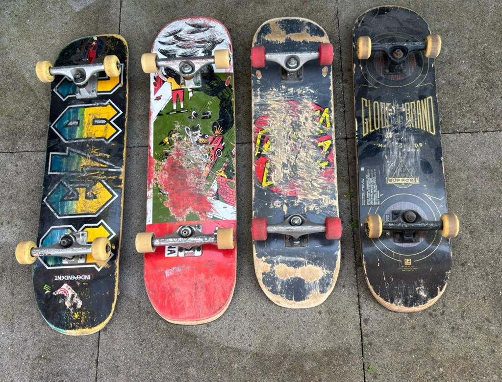 Skateboards globe santa cruz Real, Ophalen, Zo goed als nieuw