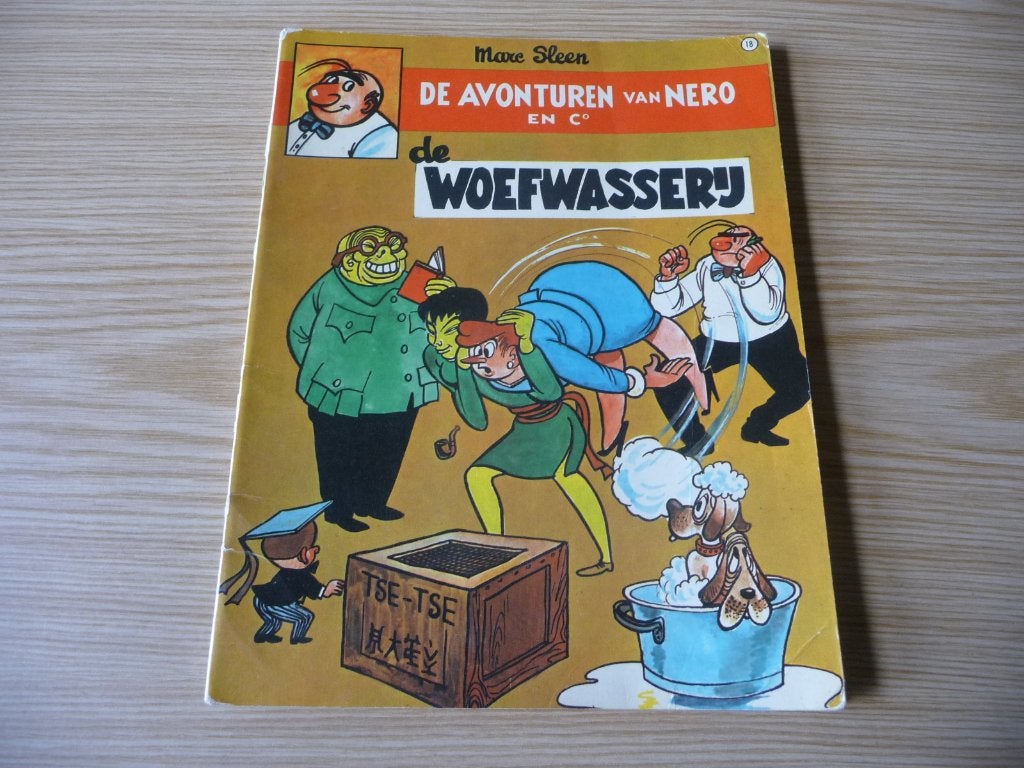 Nero - 18. De woefwasserij EERSTE DRUK €3, Boeken, Stripverhalen, Gelezen, Marc Sleen, Eén stripboek, Ophalen of Verzenden