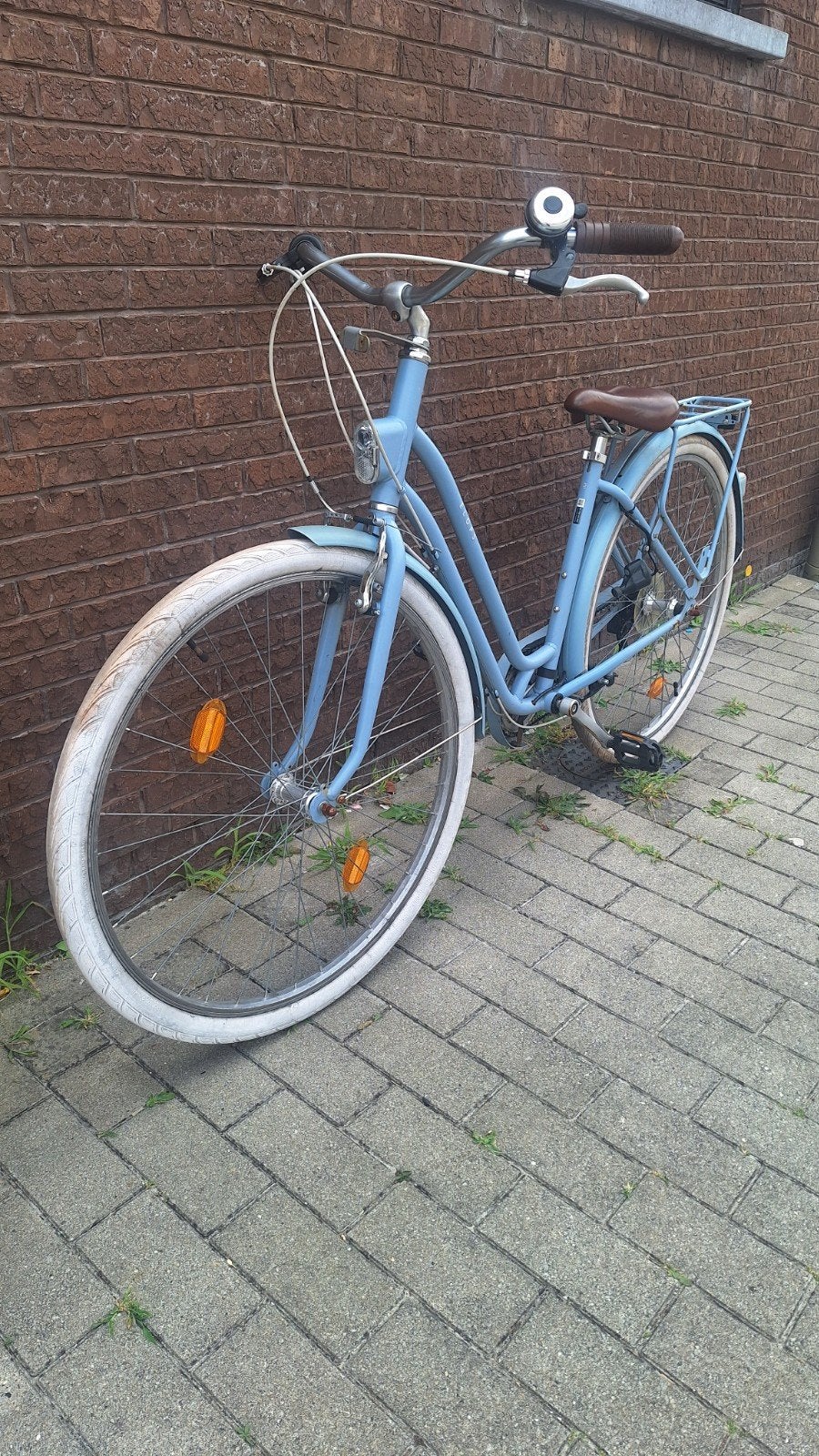 Fiets met werk an (versnellingen kapot), Ophalen