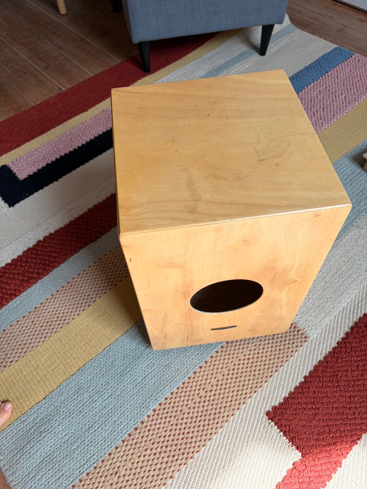 Cajon Meinl, Muziek en Instrumenten, Drumstellen en Slagwerk, Ophalen, Zo goed als nieuw
