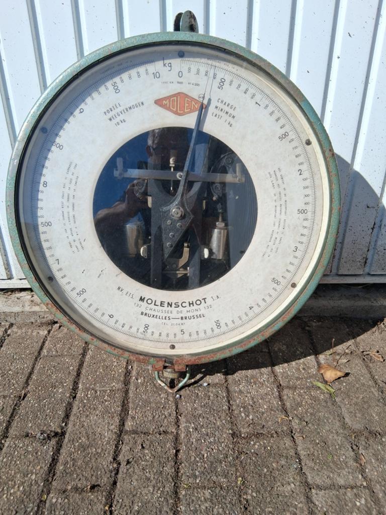 Molen oude weegschaal, Elektronische apparatuur, Weegschalen, Ophalen