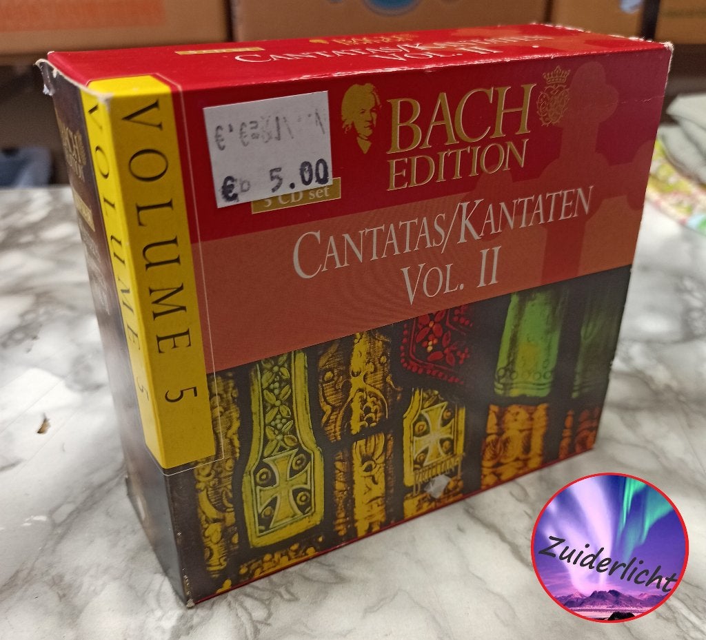 Bach Edition - Cantatas - Vol II - 5 cd set, Ophalen, Gebruikt, Boxset, Overige typen