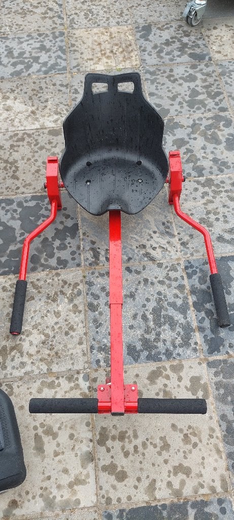 Hooverboard met kart, Ophalen, Zo goed als nieuw