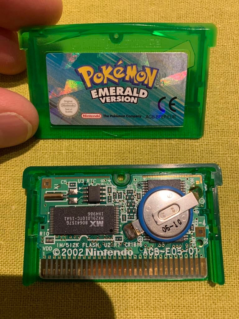 Pokémon Emerald – Game Boy Advance – Originele Cartridge, Games en Spelcomputers, Games | Nintendo Game Boy, Zo goed als nieuw