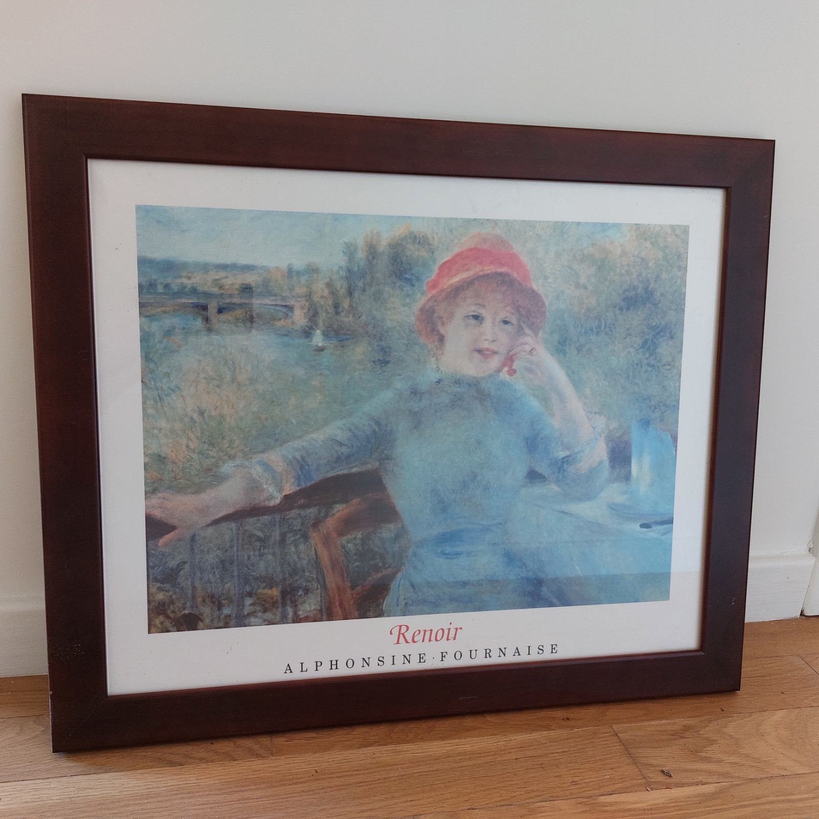 Schilderij van Renoir - Alphonsine Fournaise, Antiek en Kunst