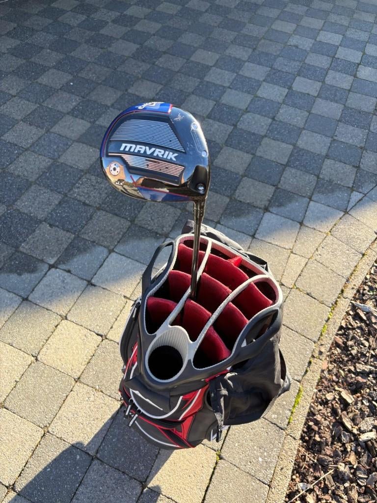 Callaway Mavrik driver 9 verstelbaar – stiff – rechtshandig, Sport en Fitness, Ophalen, Gebruikt, Club, Callaway