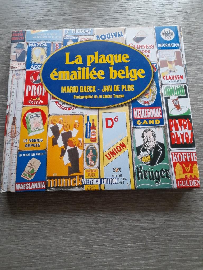 Livre la plaque émaillée belge (version française), Enlèvement ou Envoi