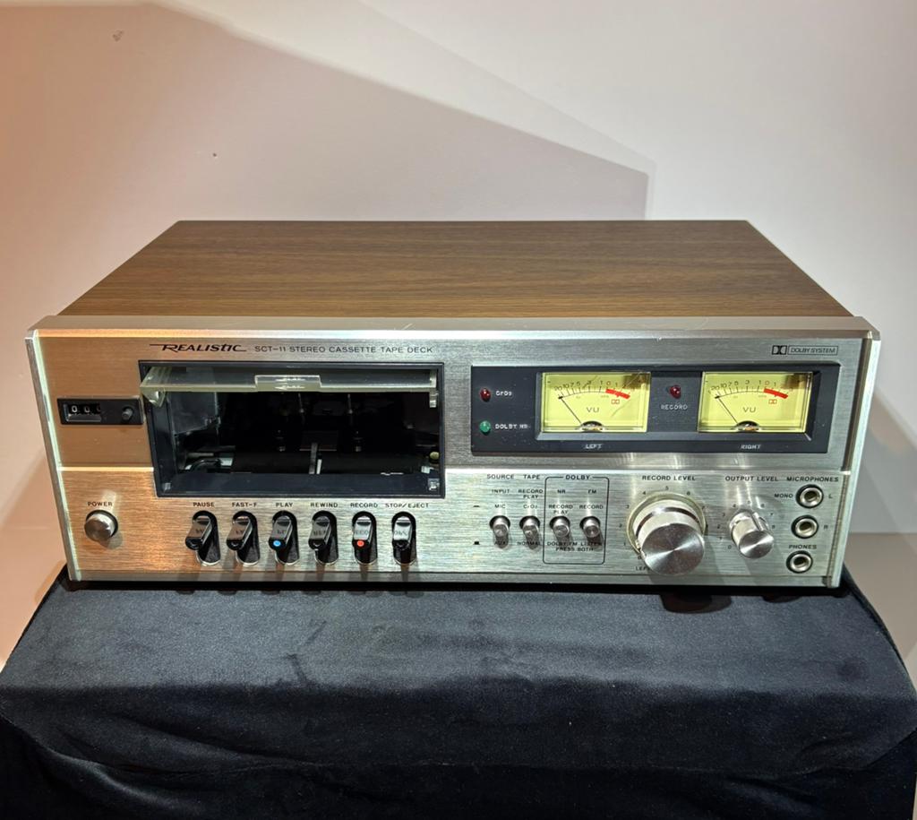 Deck Realistic SCT-11, Audio, Tv en Foto, Cassettedecks, Ophalen