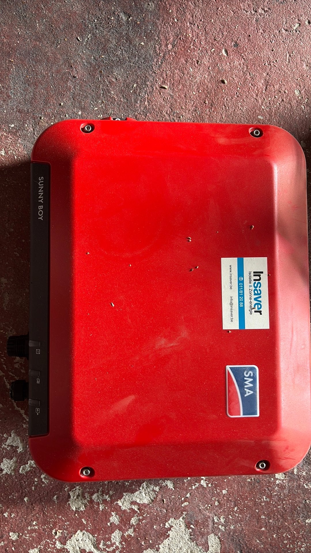 Omvormer SMA sunny boy, Enlèvement, Utilisé