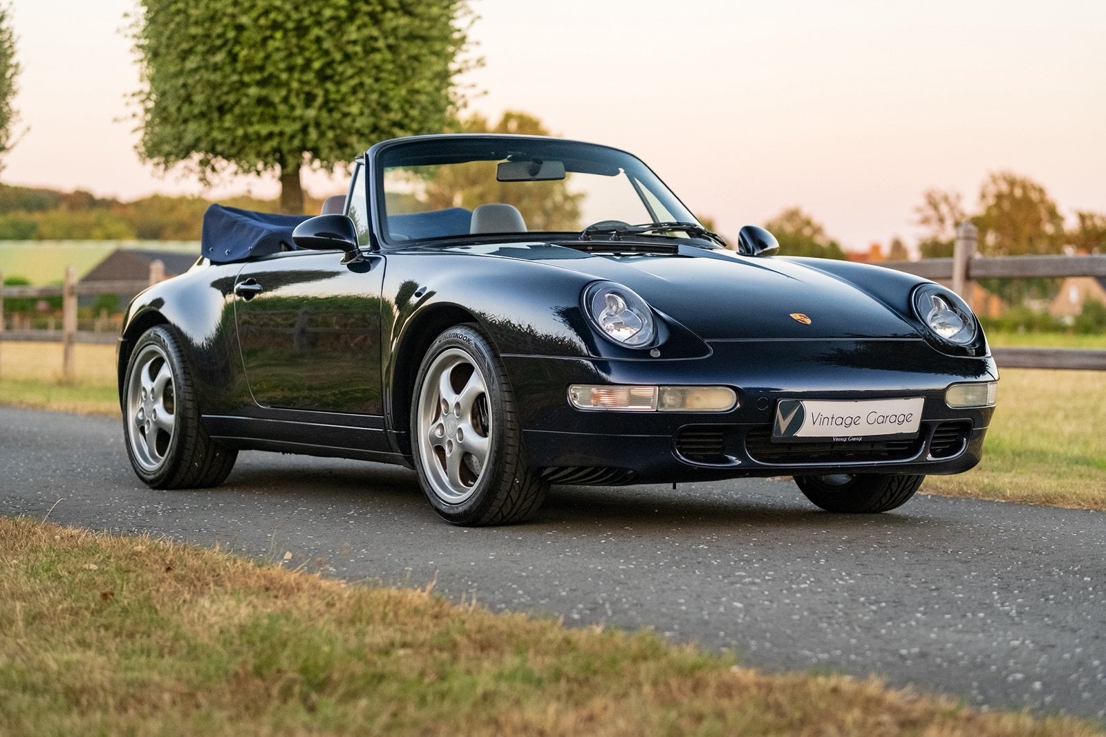 Porsche 911 Cabrio 993 - 1995, Auto's, Porsche, 4 zetels, Achterwielaandrijving, Cabriolet, Blauw