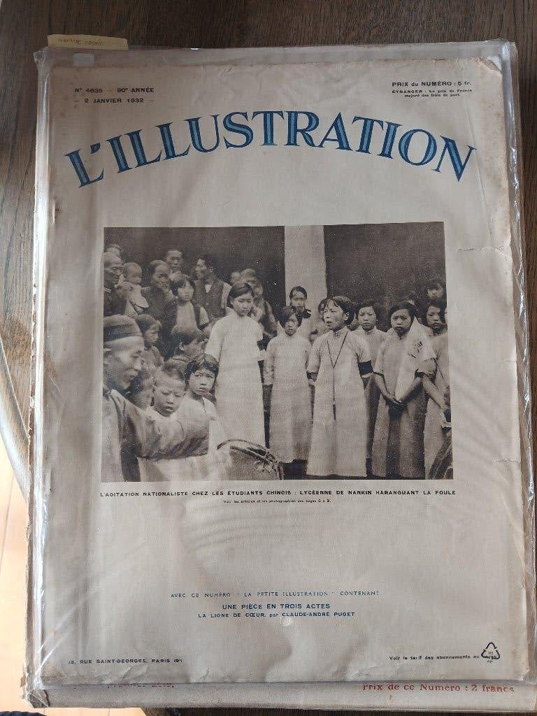 24 kranten L'Illustration - aanbieding per stuk of per lot, Ophalen, Krant