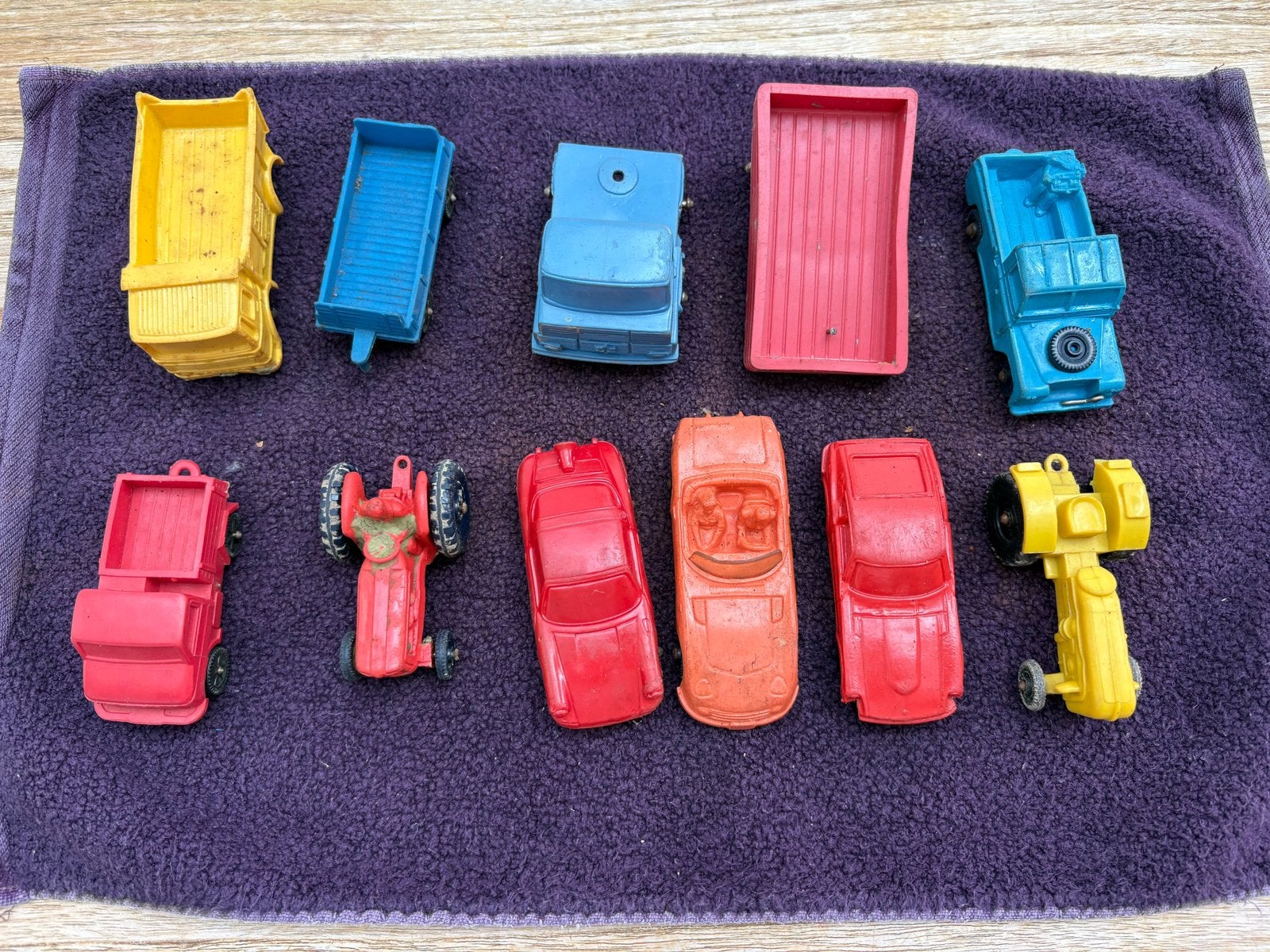 Retro speelgoedauto’s, Kinderen en Baby's, Ophalen of Verzenden, Gebruikt