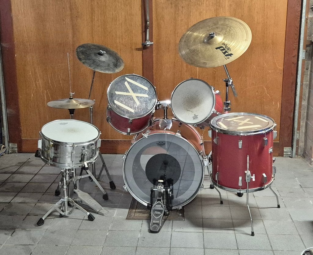 Drumstel, Muziek en Instrumenten, Ophalen, Gebruikt, Tama