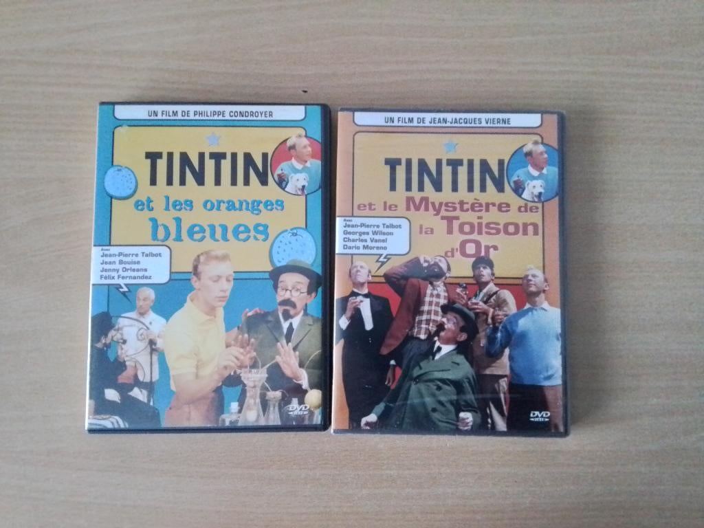 2 DVD'S KUIFJE-FILMS, Europees, Alle leeftijden, Overige typen, Ophalen of Verzenden