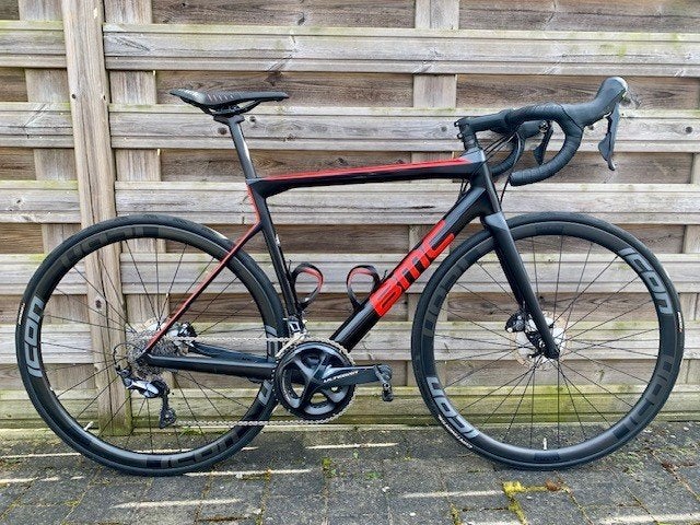 BMC Teammachine SLR02 Disc - maat 54 - carbon wielset, Fietsen en Brommers, Gebruikt, Carbon, Heren, Ophalen