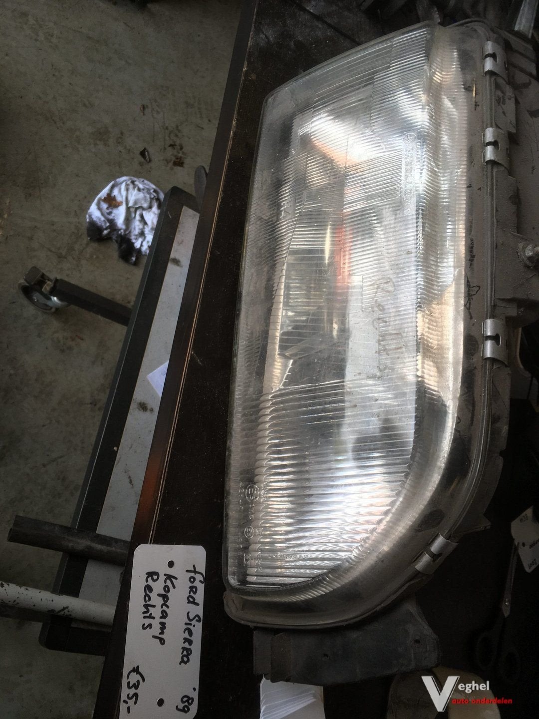 Ford Sierra 1989 koplamp rechts, Auto-onderdelen, Verlichting, Gebruikt, -, -, Ophalen of Verzenden
