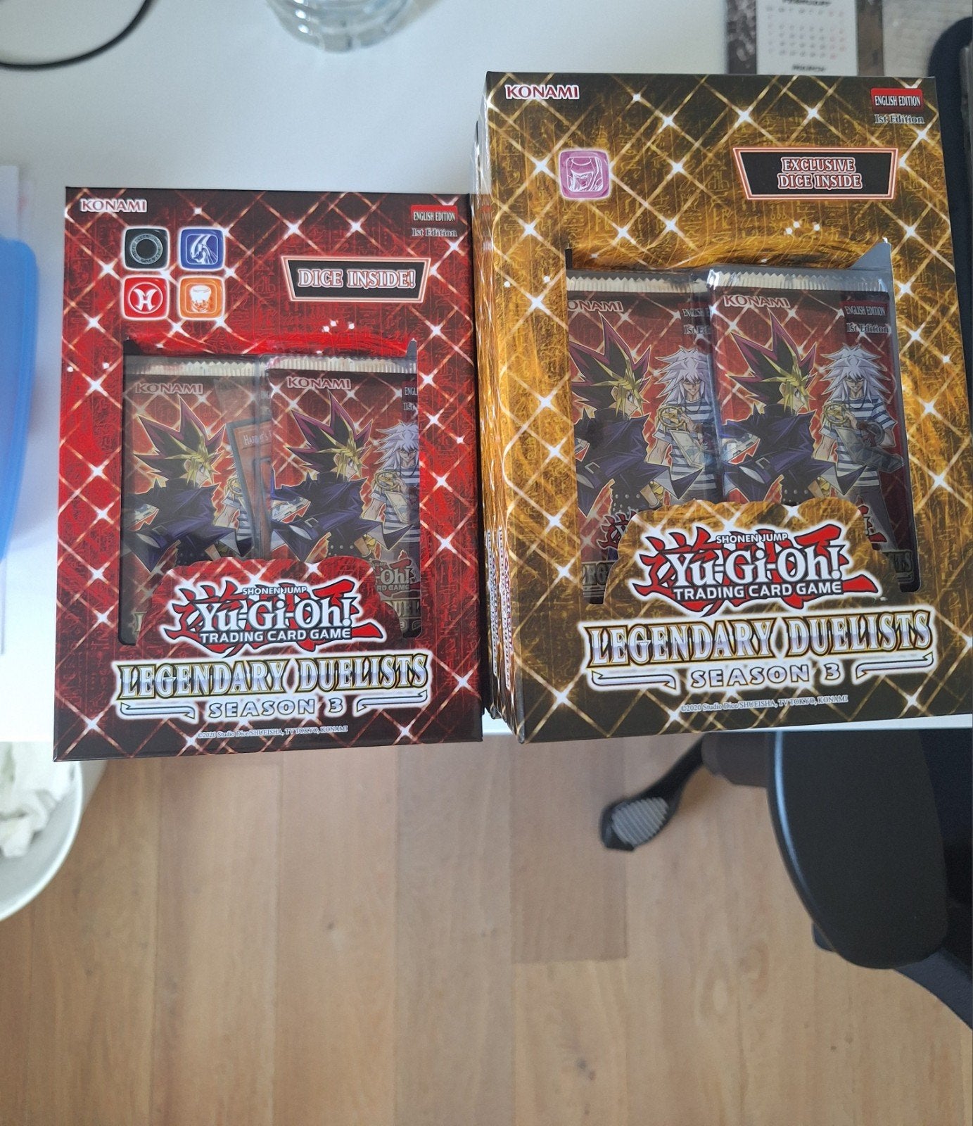 Yu-Gi-Oh spelkaarten, sealed. Legendary duelists season 3, Ophalen, Nieuw, Booster