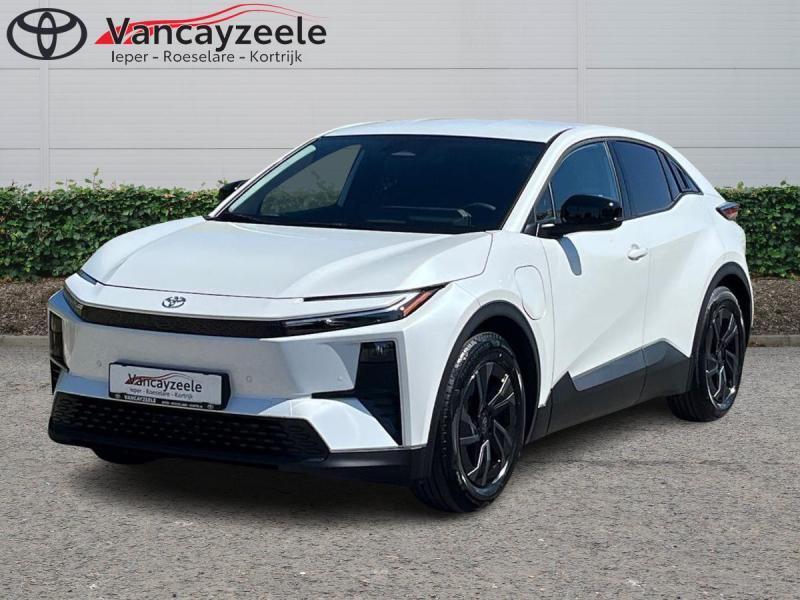 Toyota C-HR Plus Business+cam+gps+sens V+A, Auto's, Toyota, Automaat, Zwart, Wit, Elektrisch