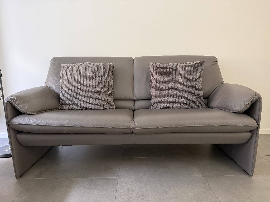 Leolux Bora Bèta 2,5-zits lederen design zetel, Huis en Inrichting, Zetels | Zetels, Ophalen, 150 tot 200 cm, Tweepersoons, Zo goed als nieuw