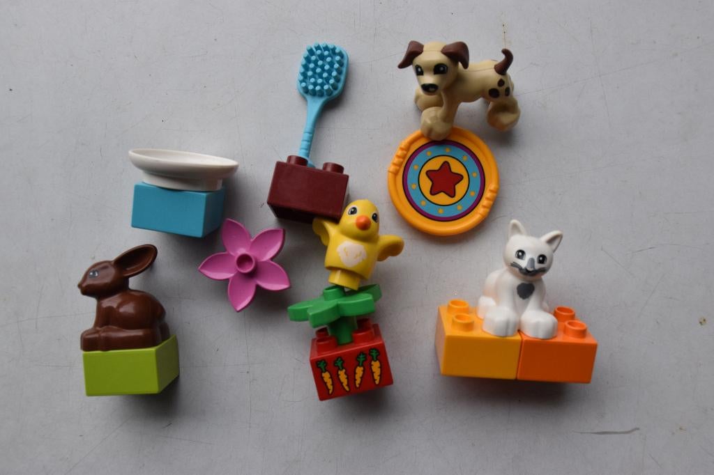 Duplo 10838 huisdieren, Overige thema's, Boîte incluse, Ensemble complet, Comme neuf