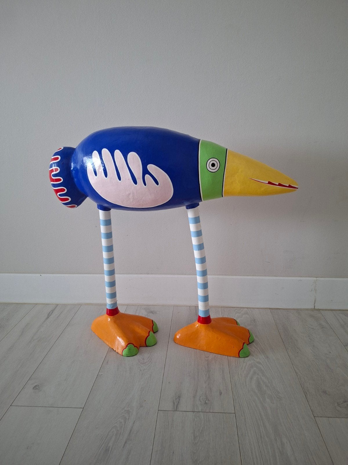 Oiseau multicolore.Oiseau Fridolin, Ophalen of Verzenden