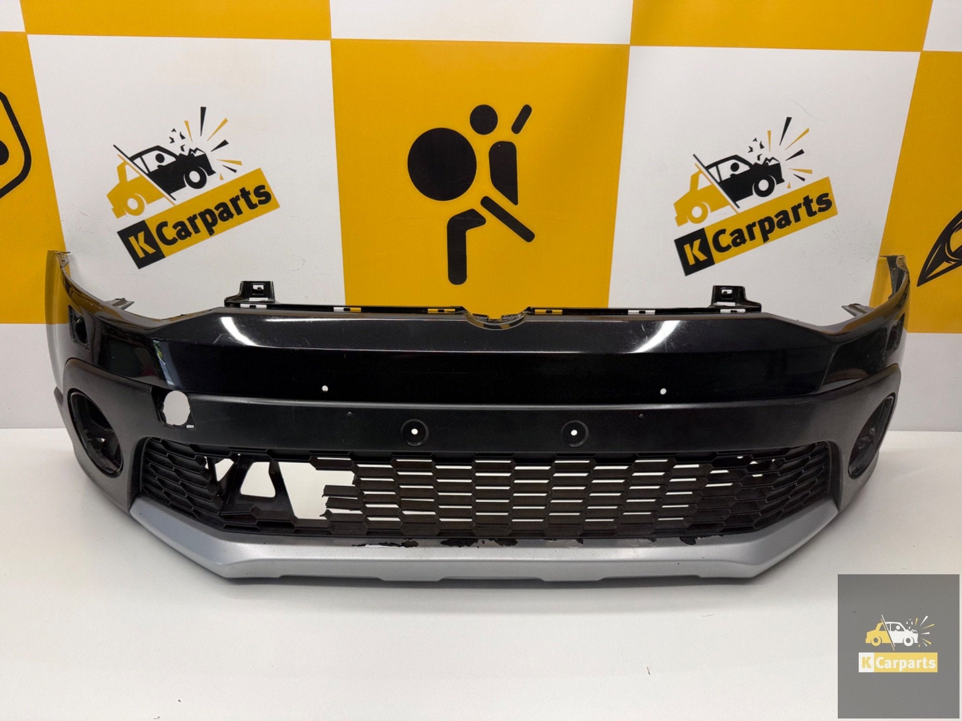 VOLKSWAGEN POLO 6R CROSS VOORBUMPER KLS BUMPER 6r0807221, Auto-onderdelen, Gebruikt, Volkswagen AG, Vw@volkswagen.de, Bumper