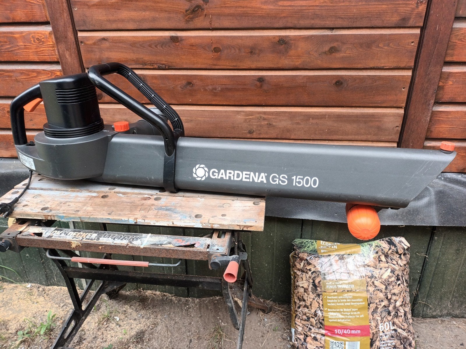 bladblazer-zuiger te koop, Tuin en Terras, Ophalen, Gebruikt, Elektrisch, Gardena