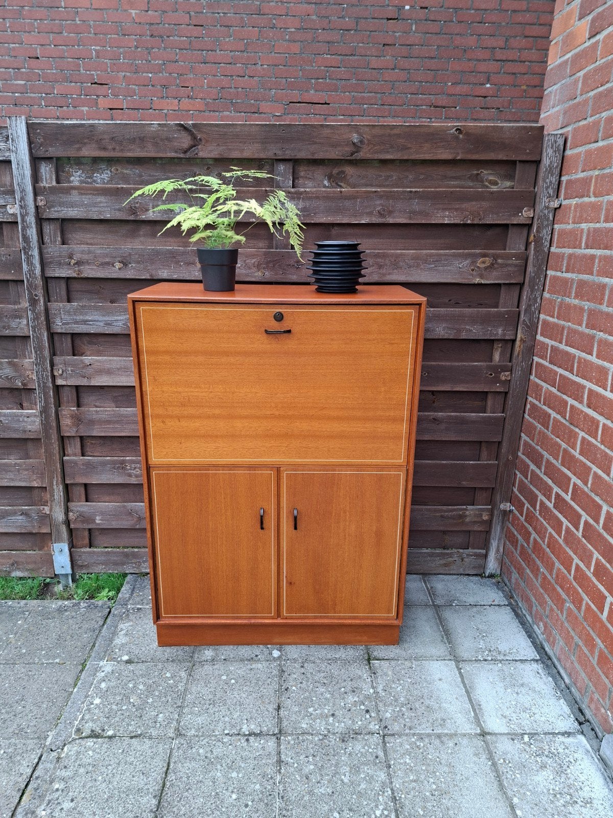 Meuble buffet, secrétaire scandinave vintage, Maison & Meubles, Enlèvement