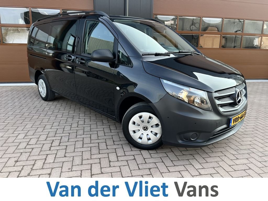 Mercedes-Benz Vito 110 CDI 102pk E6 Lang DC 5p Comfort Lease, Auto's, Achterwielaandrijving, Gebruikt, Euro 6, 4 cilinders
