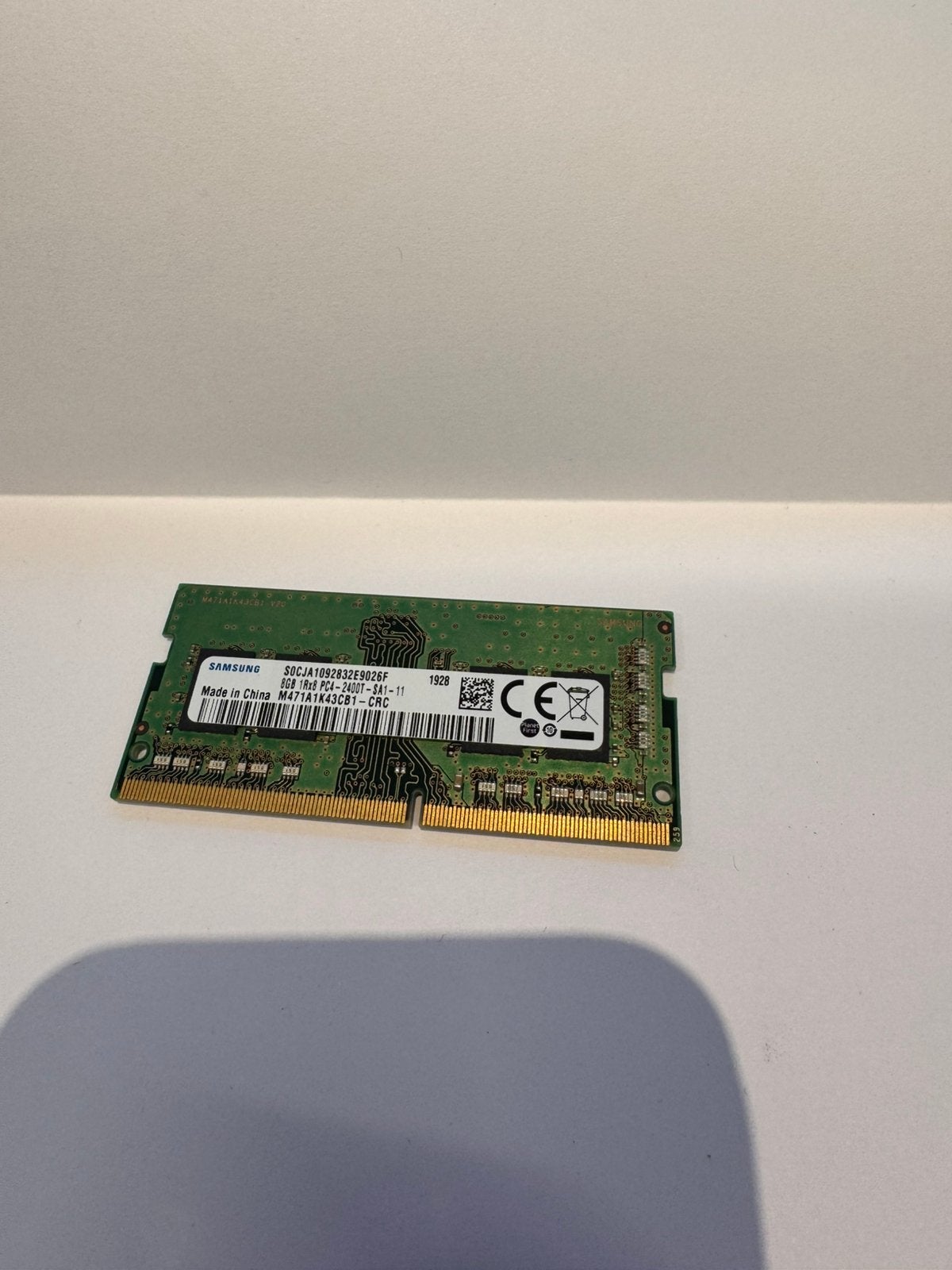 Samsung 8GB DDR4 (2stuks beschikbaar), Enlèvement ou Envoi, Comme neuf, DDR4