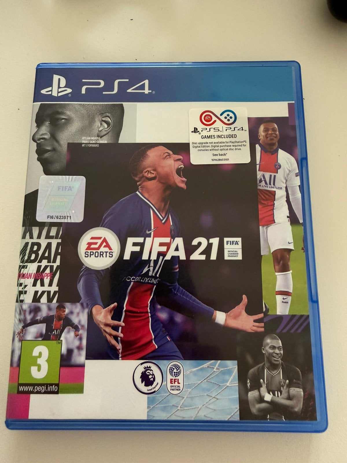 Fifa 21, Enlèvement ou Envoi, Comme neuf