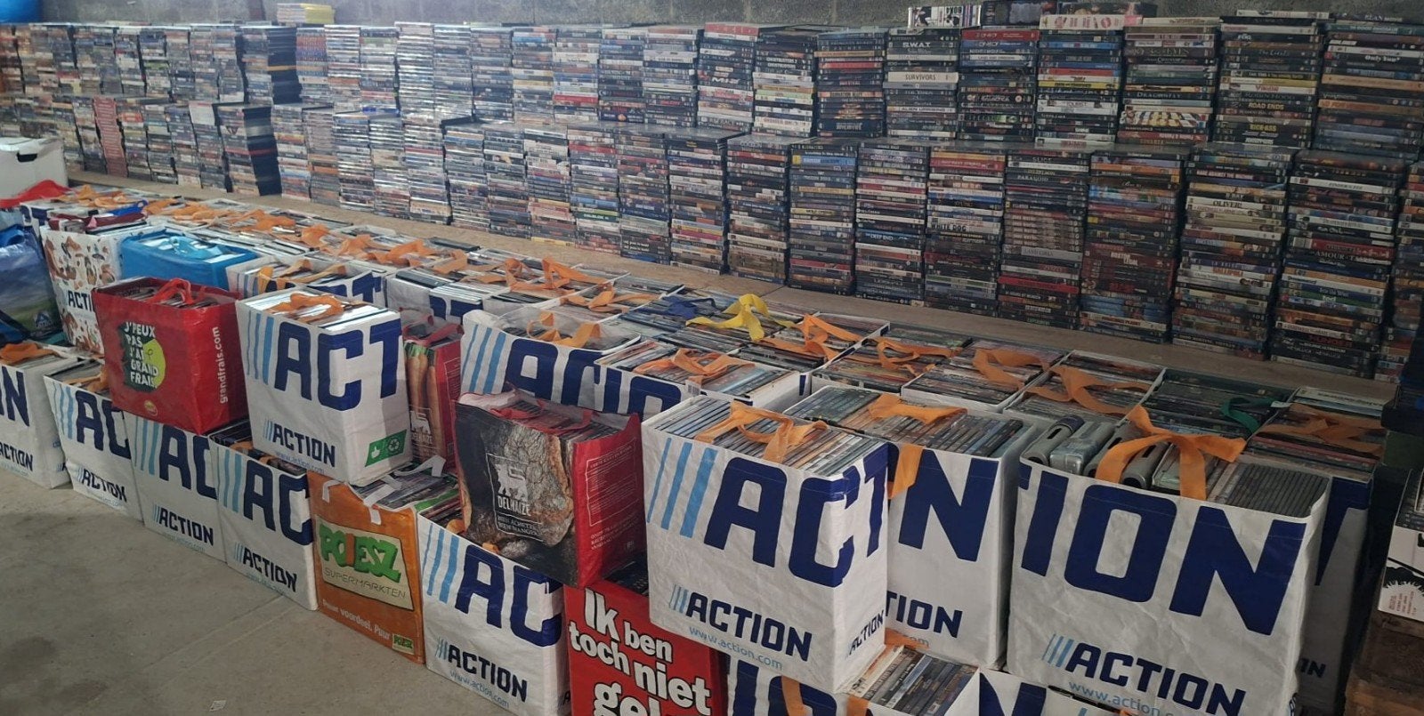 ULTIEME FILMPARTIJ! 14.000+ DVD's & HD-DVD's, Ophalen