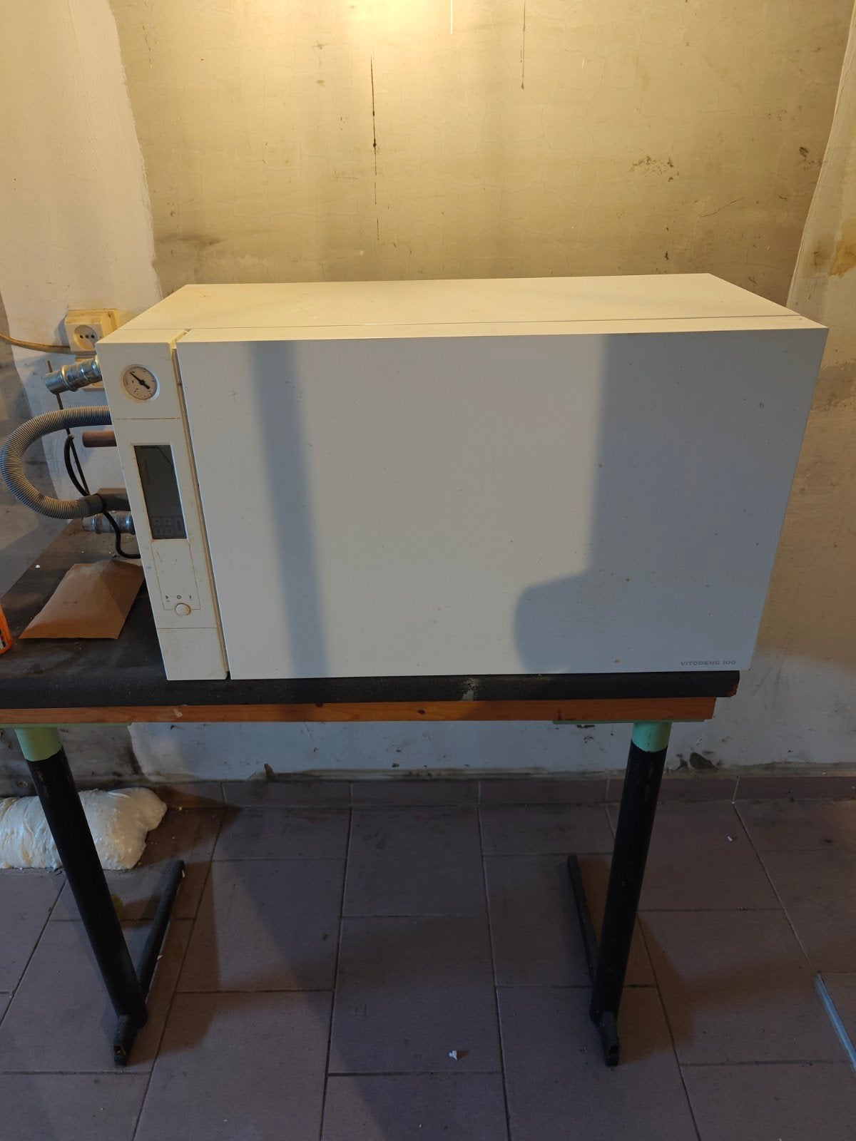 Cv-ketel Viessmann Vitodens 100, Ophalen