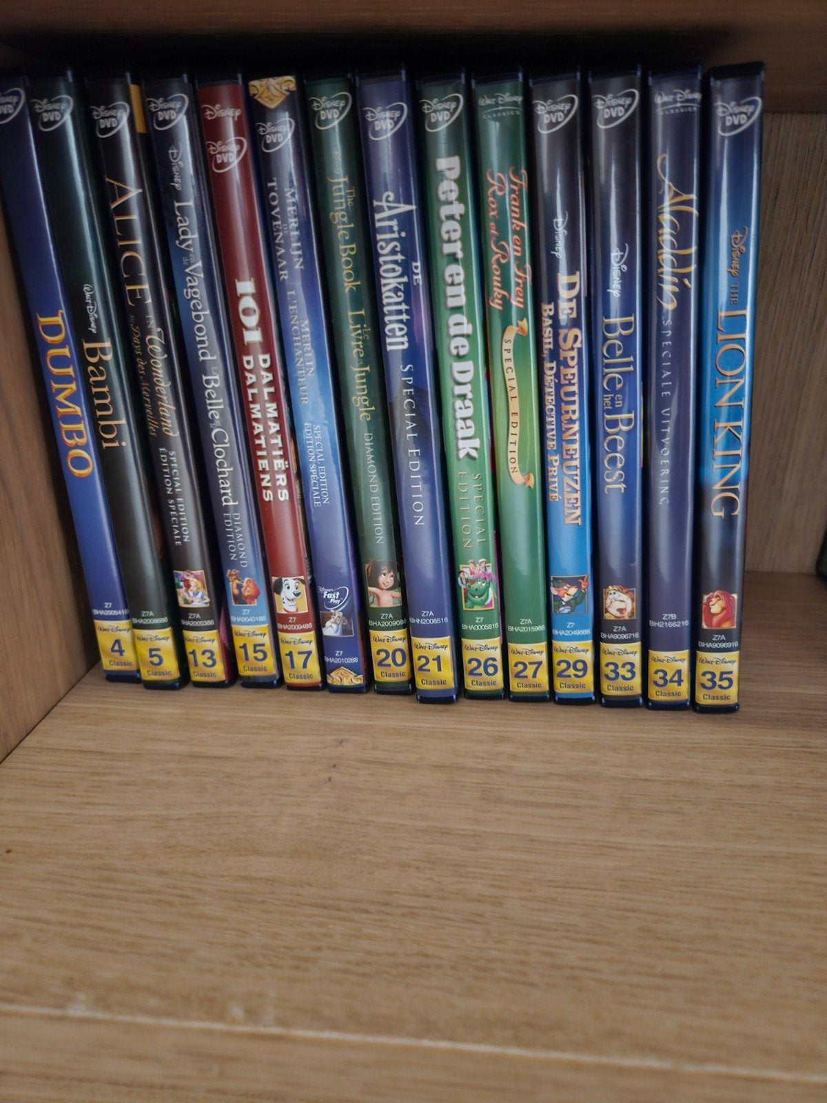 Verschillende disney films, Cd's en Dvd's, Dvd's | Overige Dvd's, Ophalen of Verzenden
