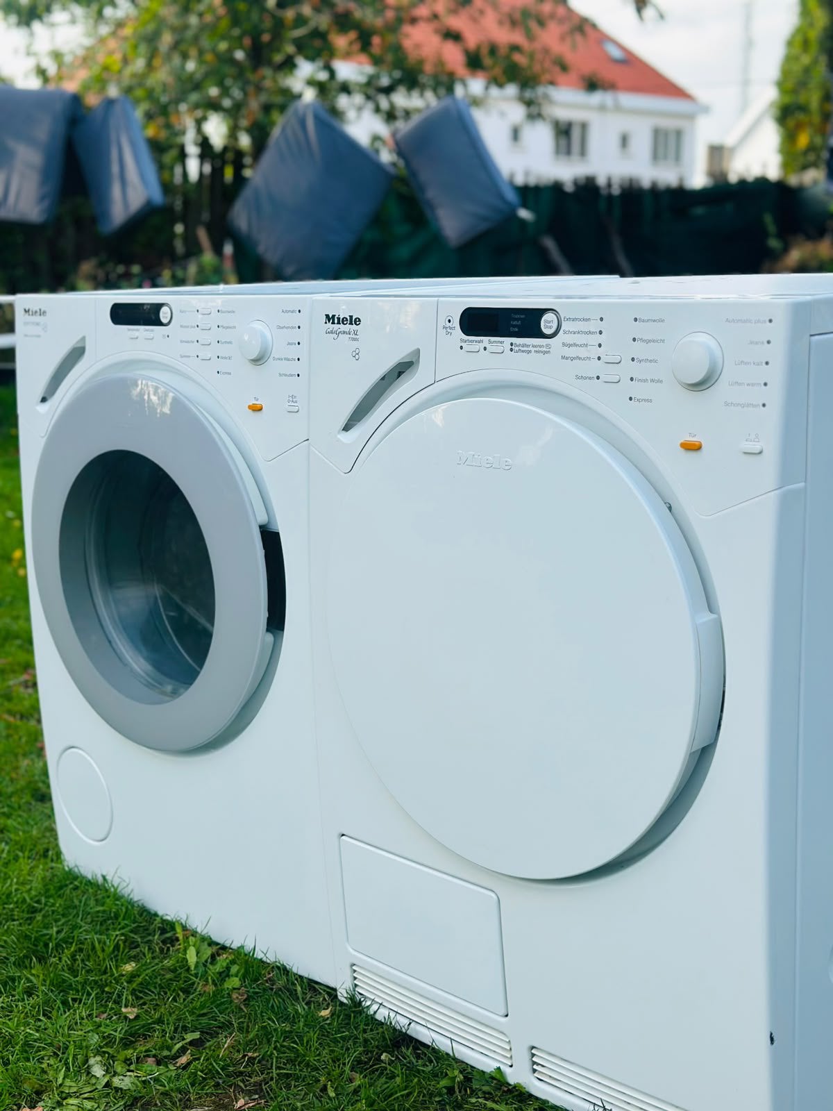 Wasmachine & Droogkast Miele 8KG A+++ Kan geleverd worden, Ophalen, Zo goed als nieuw, Energieklasse A of zuiniger, 85 tot 90 cm