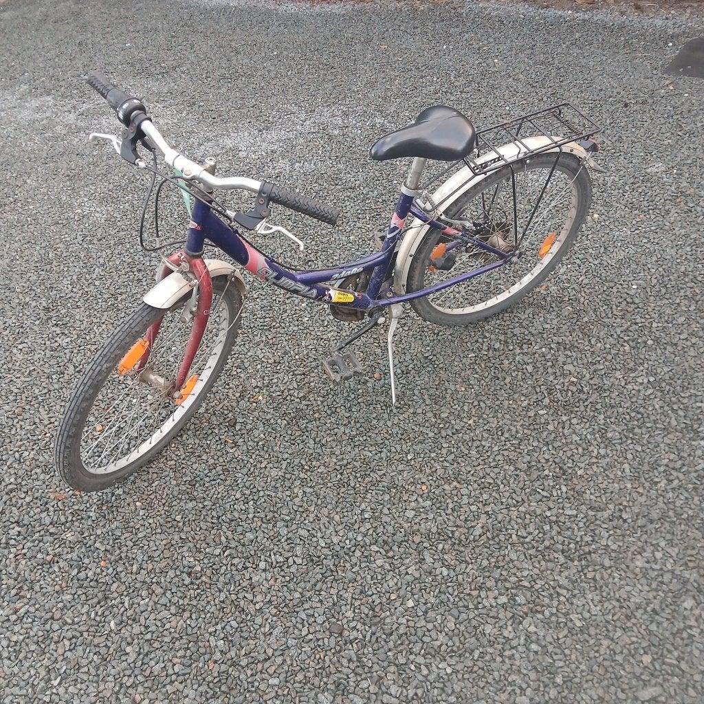 Kinderfiets, Fietsen en Brommers, 20 inch of meer, Gebruikt, Velgrem, Ophalen