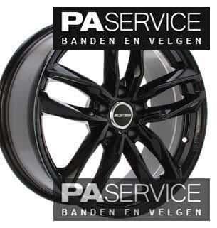 Nw 20 inch Black GMP Atom set voor VW Arteon inc Vredestein, Autos : Pièces & Accessoires, Pneus & Jantes, -, 20 pouces, -, Jante(s)