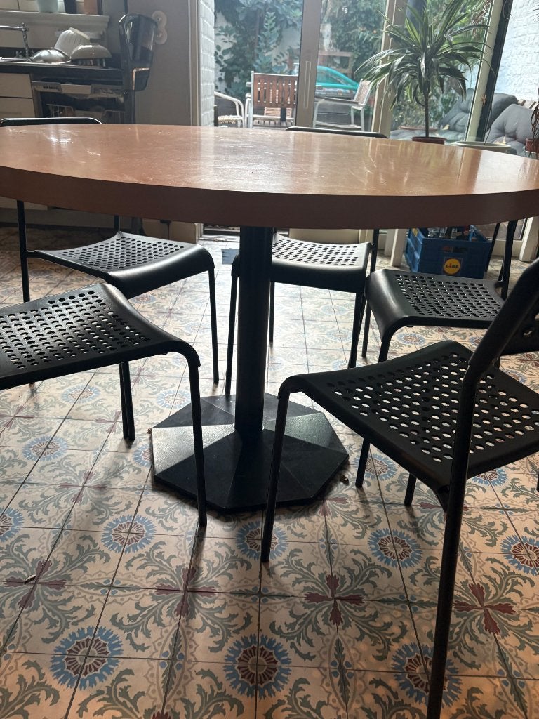 Tafel 120cm, Ophalen, Gebruikt, Rond, Vijf personen of meer