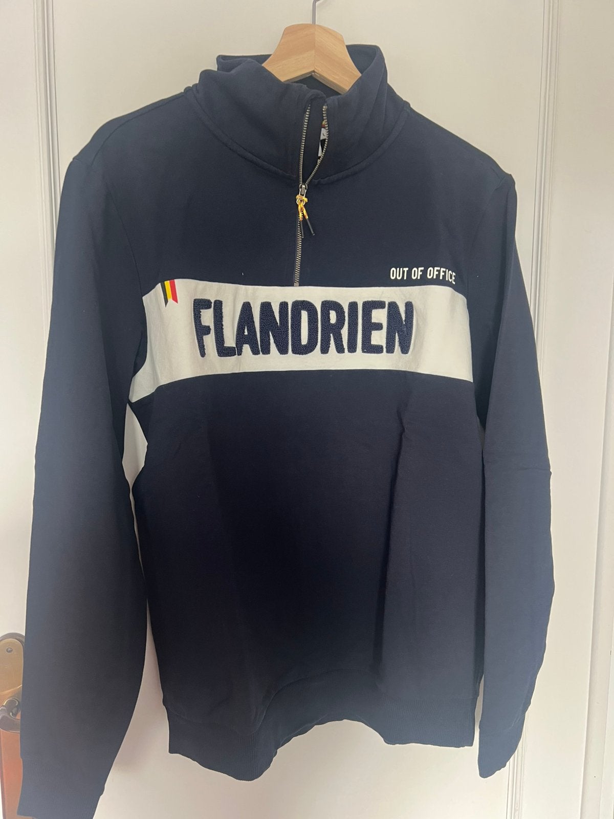 Trui Flandrien Baptiste large, Enlèvement ou Envoi, Comme neuf, Taille 52/54 (L), Bleu