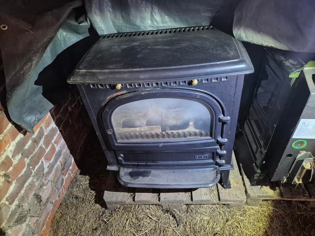 Poêles  efel gaz, Ophalen, Gebruikt, Gas, Vrijstaand