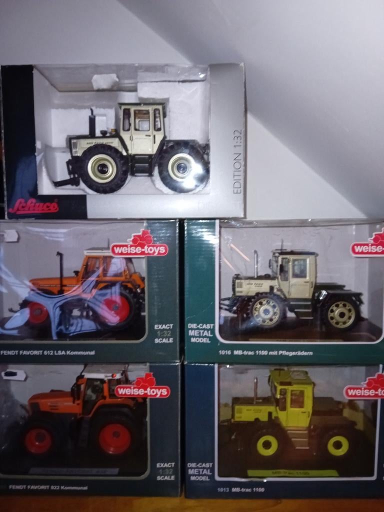 Mb trac's weise toys/ schuco, Ophalen, Schuco