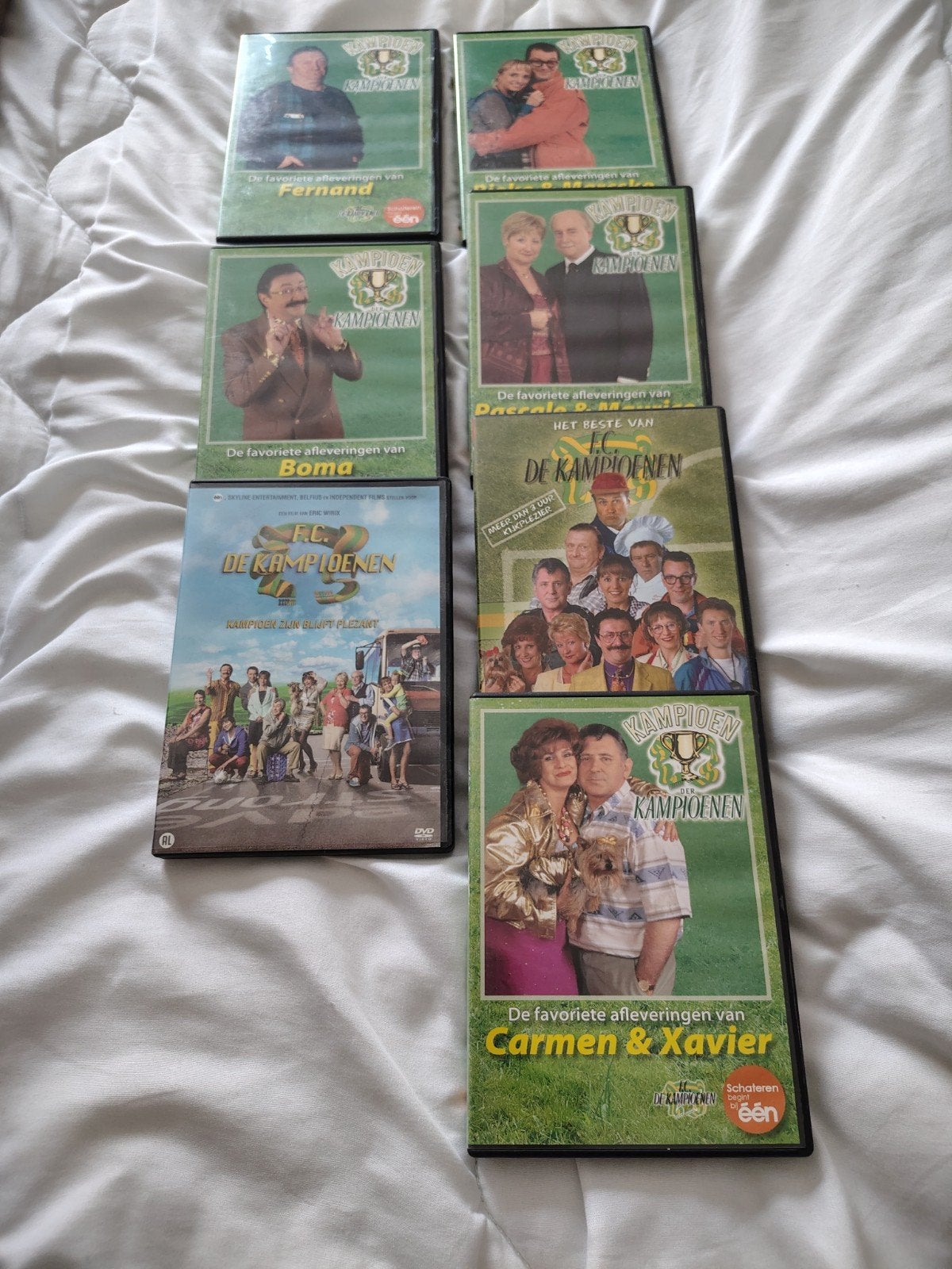 dvd's kampioenen pfaffs, Ophalen of Verzenden