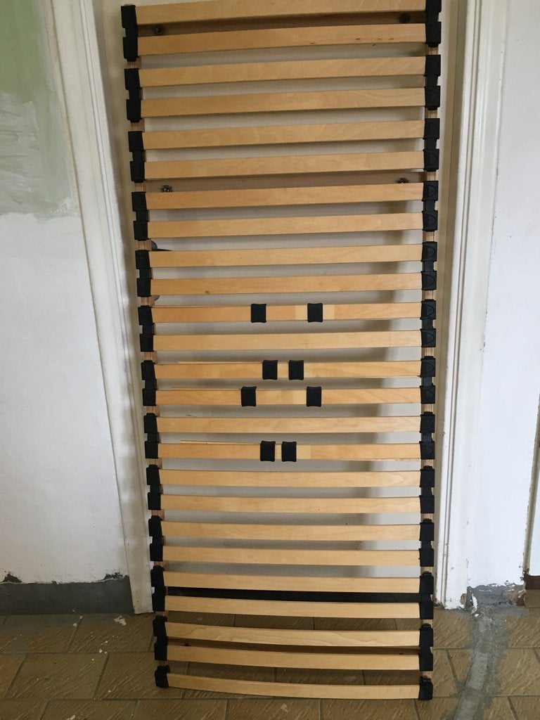 Lattenbodem 2 st., Huis en Inrichting, Slaapkamer | Matrassen en Bedbodems, Ophalen, Zo goed als nieuw, Bedbodem, 200 cm